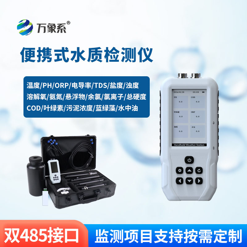 不用送檢、不用專業(yè)技術(shù)，手持水質(zhì)檢測(cè)儀人人都能測(cè)水質(zhì)